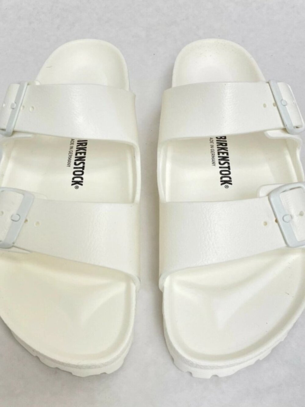 Birkenstock Arizona EVA White Narrow Width Sandals